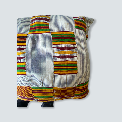 Coussin en tissu Kente - Ghana 50x50