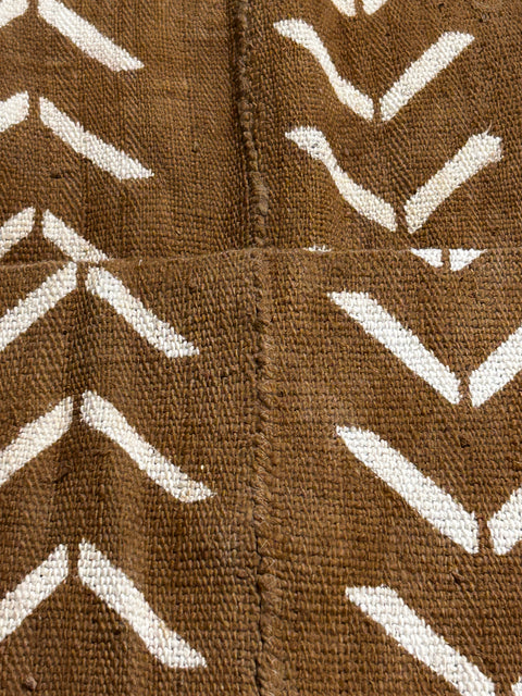 Écharpe tissée à la main en tissu de boue (10.8)