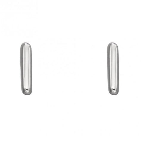 Ohrstecker aus Sterlingsilber mit dem Buchstaben I E6026