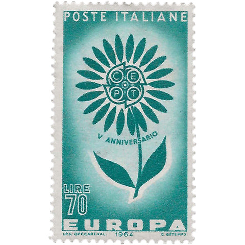Italy Stamp 1964 70 Lira 5th Anniversary of Europa Flower