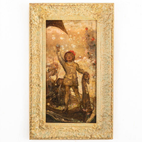 James Elder Christie (1847 - 1914) - Festa in Barca a Venezia