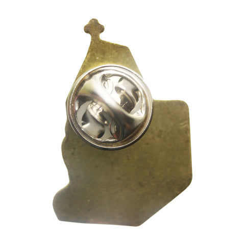 Jeanne D’arc Beaumont Pin Badge Christian Vintage