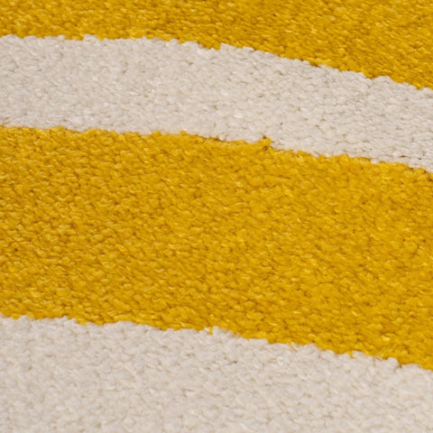 Joli Striped Yellow & White Rug