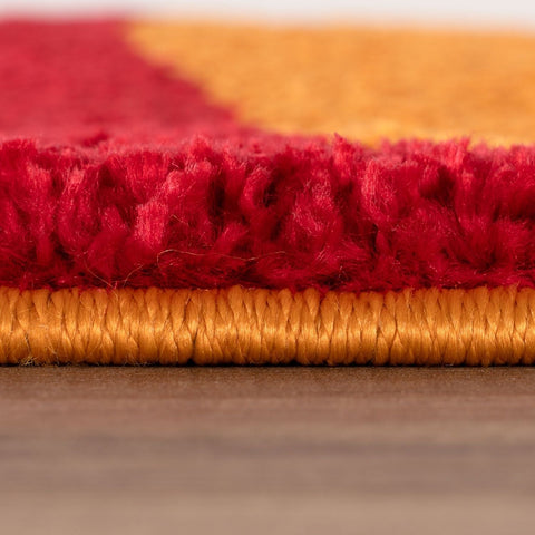 Joli Striped Red & Orange Rug