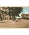 Kenitra, Morocco – Rue Centrale et Hôtel d’Europe, Early 20th Century Postcard