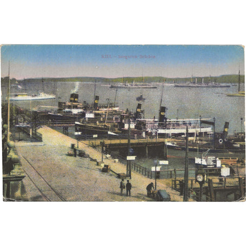Kiel - Seegarten Brücken, Germany Postcard