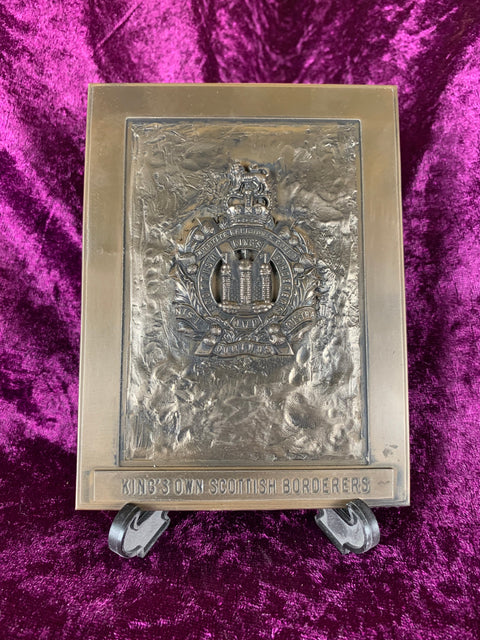 Regimental Plaques.