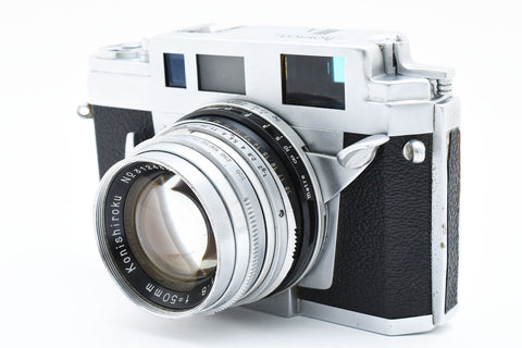 Konica IIIA III A Film Camera Hexanon 1.8/50mm Rangefinder camera