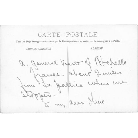 La Rochelle, France – Panorama from Tour Saint - Sauveur – Postcard Early 20th Century