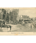 Lahej, Aden Yemen – The Market at Lahej, Early 20th Century Postcard