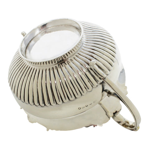 Large 1818 Antique George III Era Sterling Silver Bowl Silversmiths William Ellerby London Hallmarks