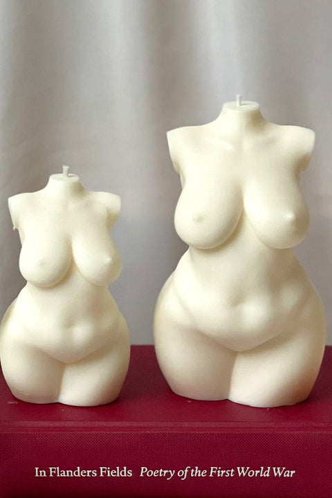 Large Curvy Body Candle
