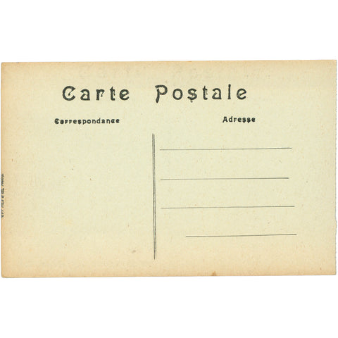 Le Tréport, France - Le Jardin Public Postcard Early 20th Century