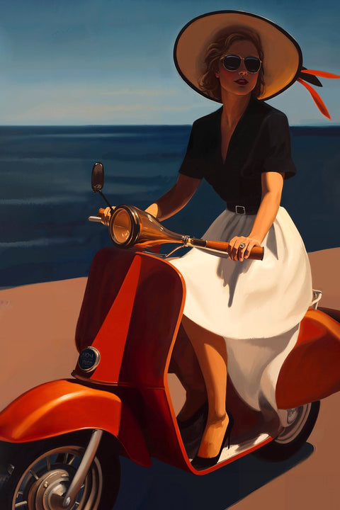 Le Yack (1972) - La Dolce Rider – Édition limitée - Signée à la main