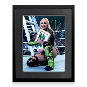 Liv Morgan Signed Image Deluxe Mount Frame (JSA)