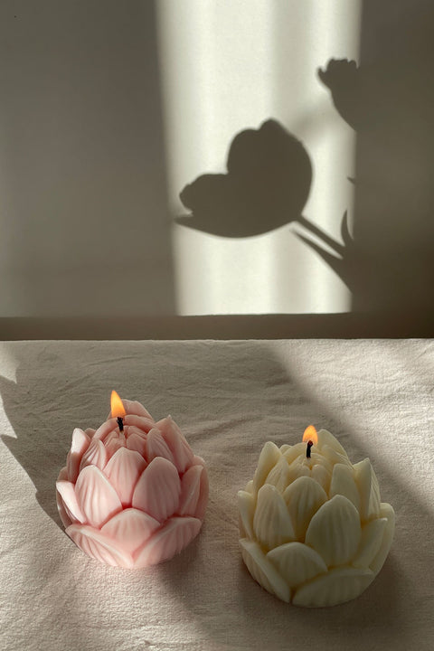Lotus Flower Candle
