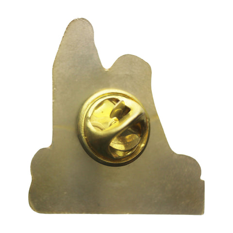 Lourdes Pin Badge Christian Vintage