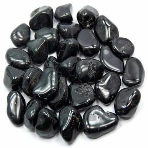 Gemini Birthstone Black Onyx -  1 Medium Piece
