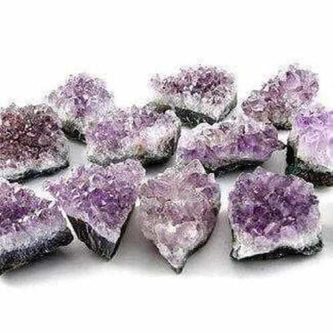 Pisces Birthstone Amethyst Mini Cluster 1 Piece Druzy
