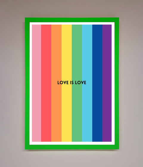 Love Is Love Framed Print