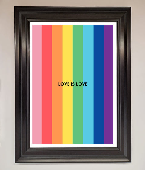 Love Is Love Framed Print