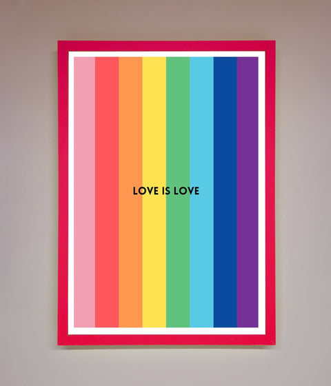 Love Is Love Framed Print