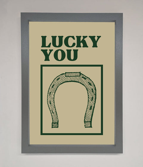 Lucky You Framed Wall Art