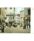 Lugano, Switzerland – Via Nassa – Postcard Early 20th Century