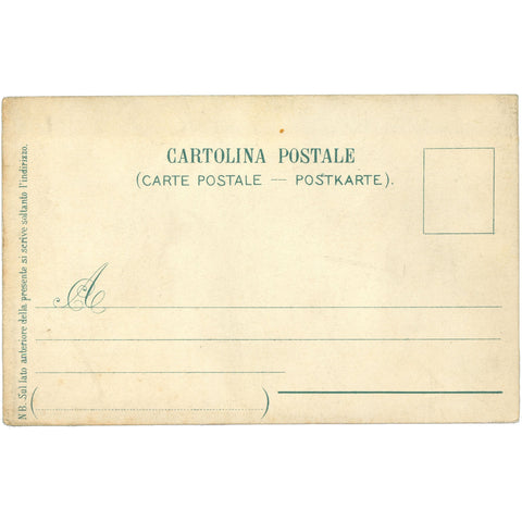 Lugano, Switzerland – Via Nassa – Postcard Early 20th Century