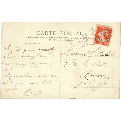 Luz - Saint - Sauveur, France – Entrée de la Ville Postcard Early 20th Century