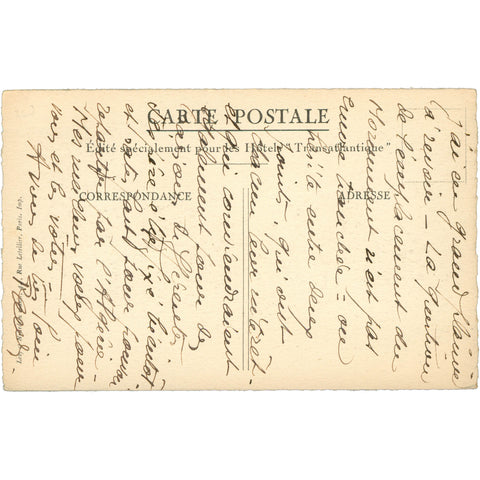 Marrakech, Morocco – Historical Scene Early 20th Century Postcard