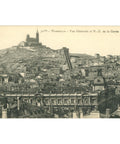 Marseille, France – General View and Notre - Dame de la Garde – Postcard