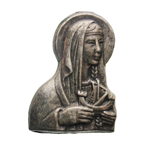 Mary Mother of Jesus Pin Badge Christian Vintage