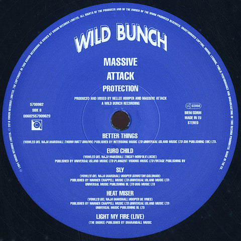 Massive Attack – Protection • 1994 Trip-Hop Album on Vinyl LP
