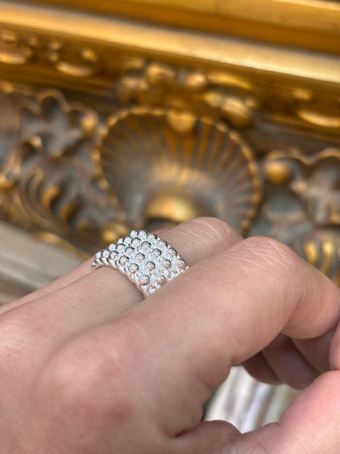 925 Sterling Silver Men's Re-sizable Keeper Ring