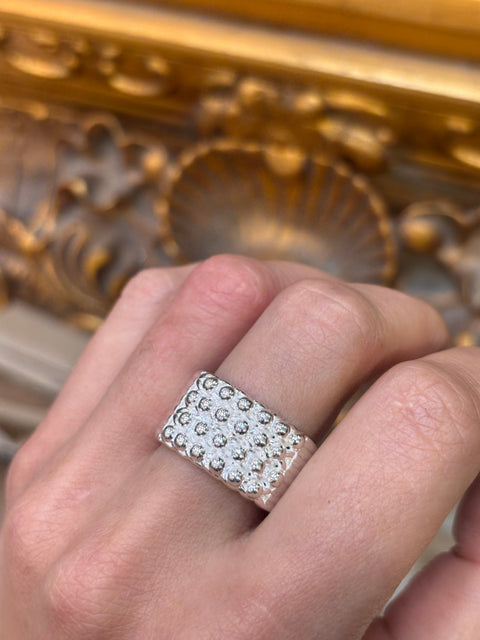 925 Sterling Silver Men's Re-sizable Keeper Ring Medium