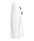 White men's heavyweight long sleeve tee, right view – ZIPZAPPA