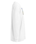 White men's heavyweight long sleeve tee, right side view – ZIPZAPPA