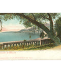 Menton, France – Scenic View of the French Riviera Postcard