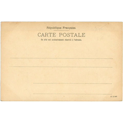 Menton, France – Scenic View of the French Riviera Postcard