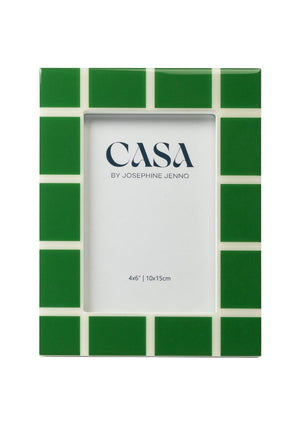 Mia Emerald Mosaic Frame 6x4"