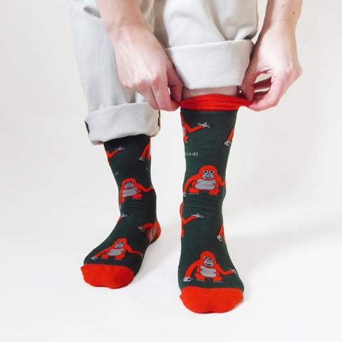 The Ape 2 Pack Bamboo Sock Set