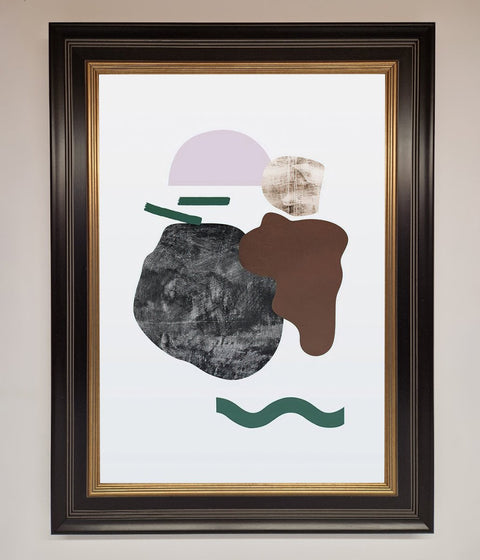 Modern Splodge Framed Print