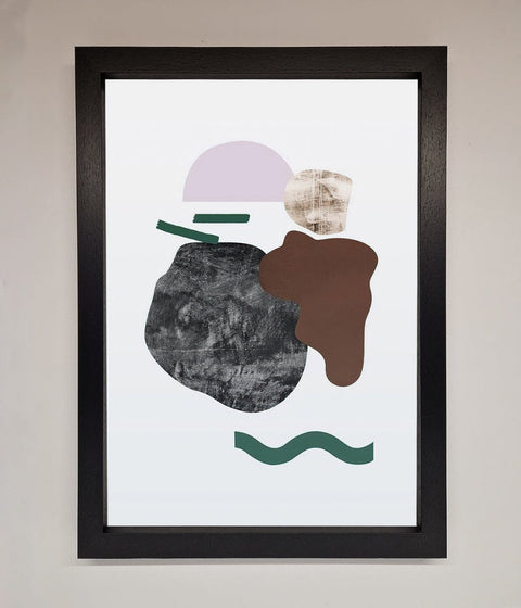 Modern Splodge Framed Print