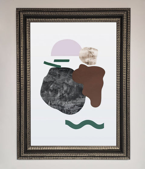 Modern Splodge Framed Print