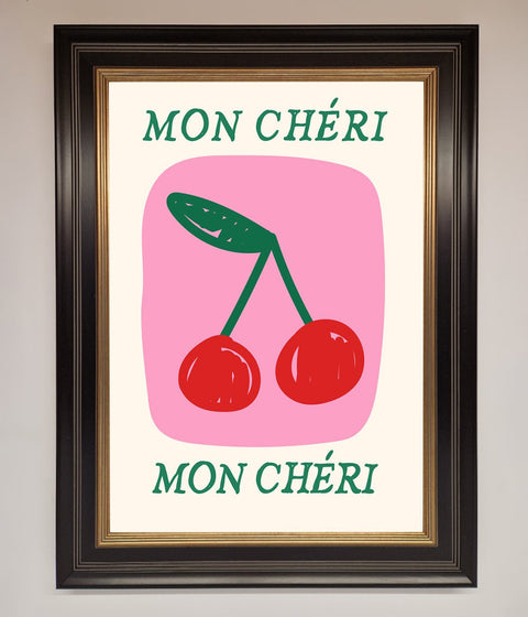 Mon Cheri Framed Poster