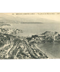 Monaco and Monte Carlo – View from Tête de Chien – Postcard