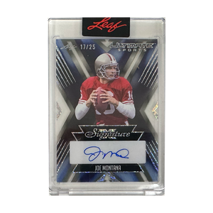 Leaf X Signature Joe Montana 17/25