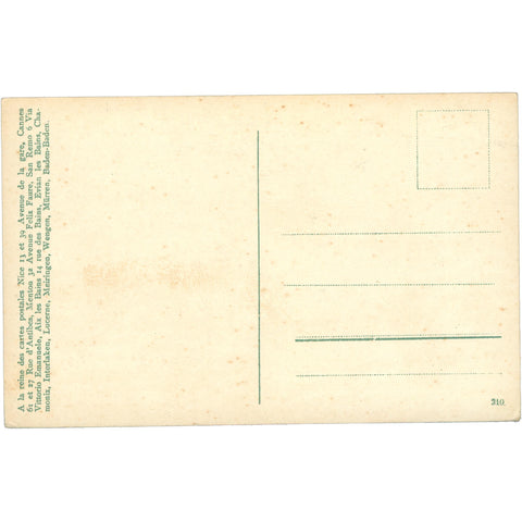 Monte Carlo, Monaco – Vue Générale – Postcard Early 20th Century