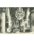 Montreuil - sur - Mer, France – Intérieur de l’Église Saint - Saulve – Postcard
